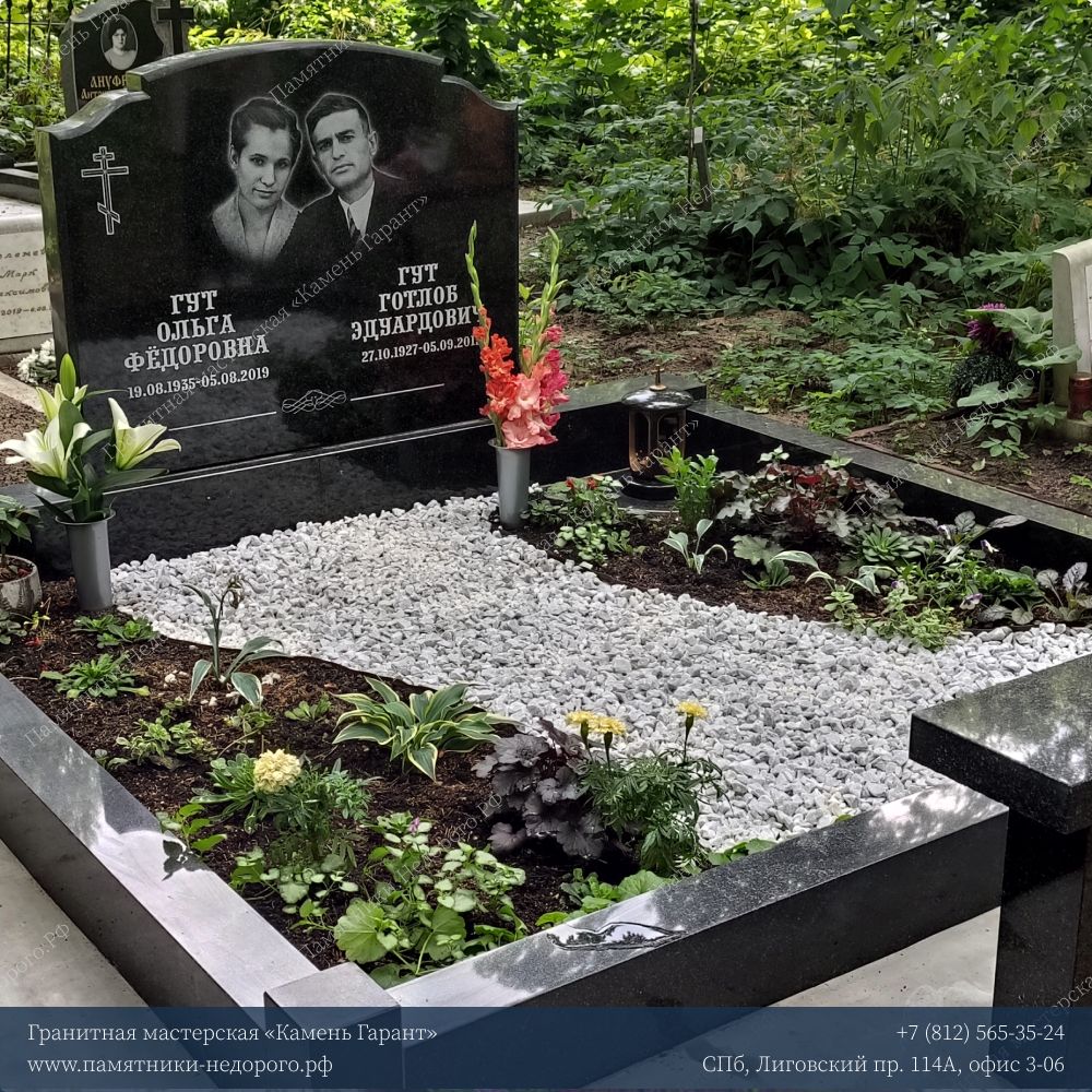 Кузьмоловское кладбище: изготовление памятников, установка и благоустройство
